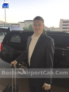 One of Boston Airport Cab's Happy Client with Airport Taxi Service
