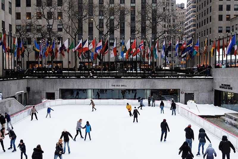 Ice-Skating is Especially Magical At These 10 Outdoor Destinations