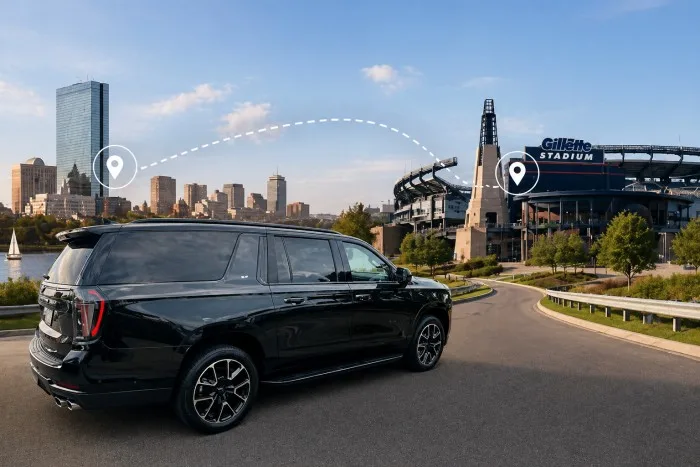 Boston car service to gillette stadium
