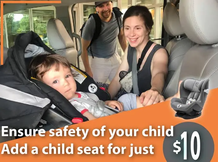 child & infant car seat